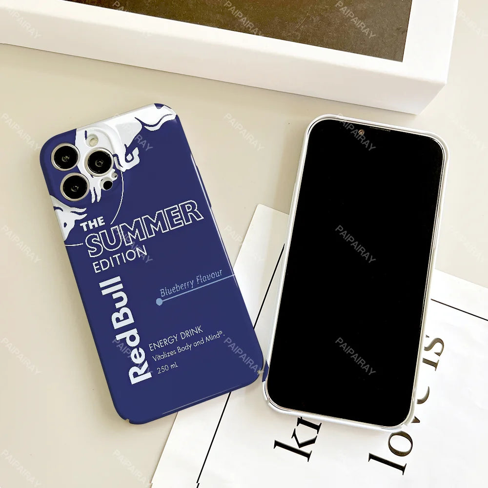 π± Red Bull Summer Edition iPhone Case β Banana & Blueberry Vibes ππ«