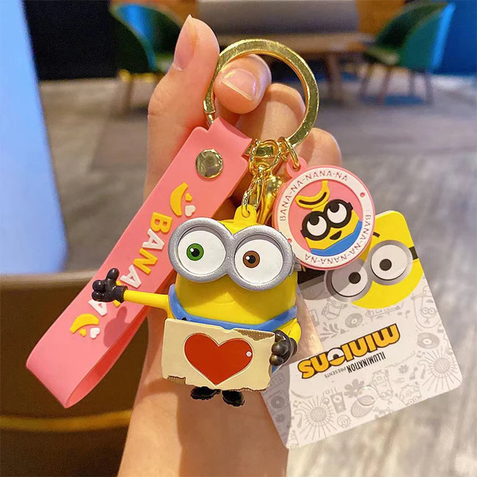 π‘ Minion Banana Keychain β Cute & Fun Gift for Fans! ππ