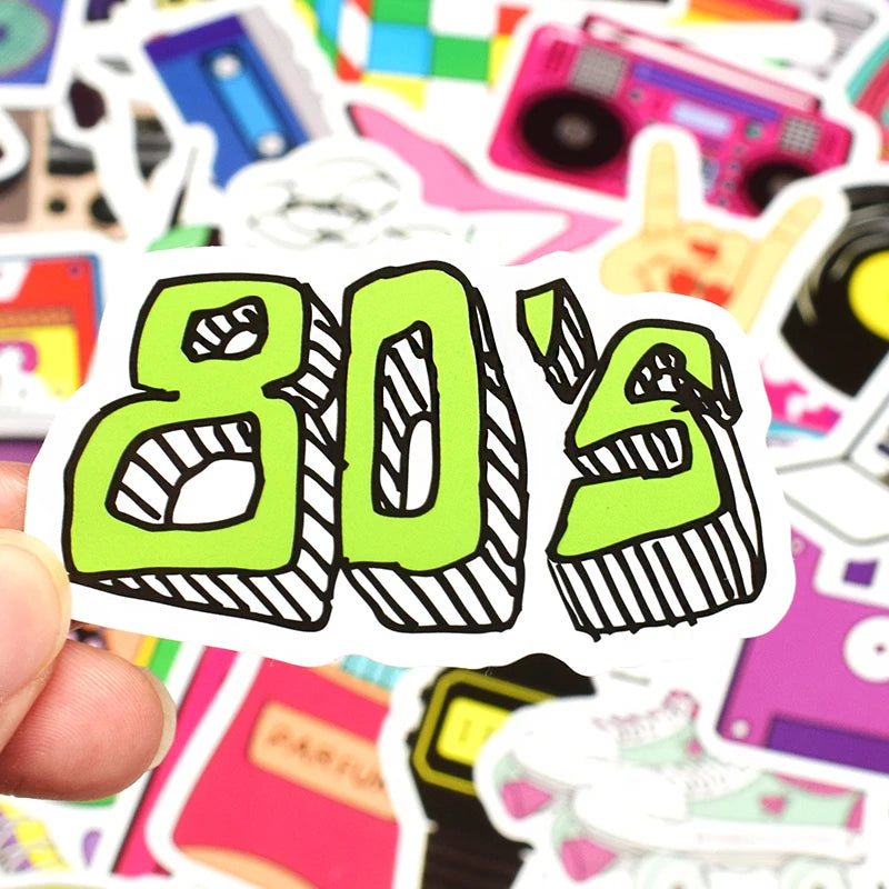 πβ¨ Retro 80s & 90s Sticker Pack β A Blast from the Past! 70pcs β¨π π
