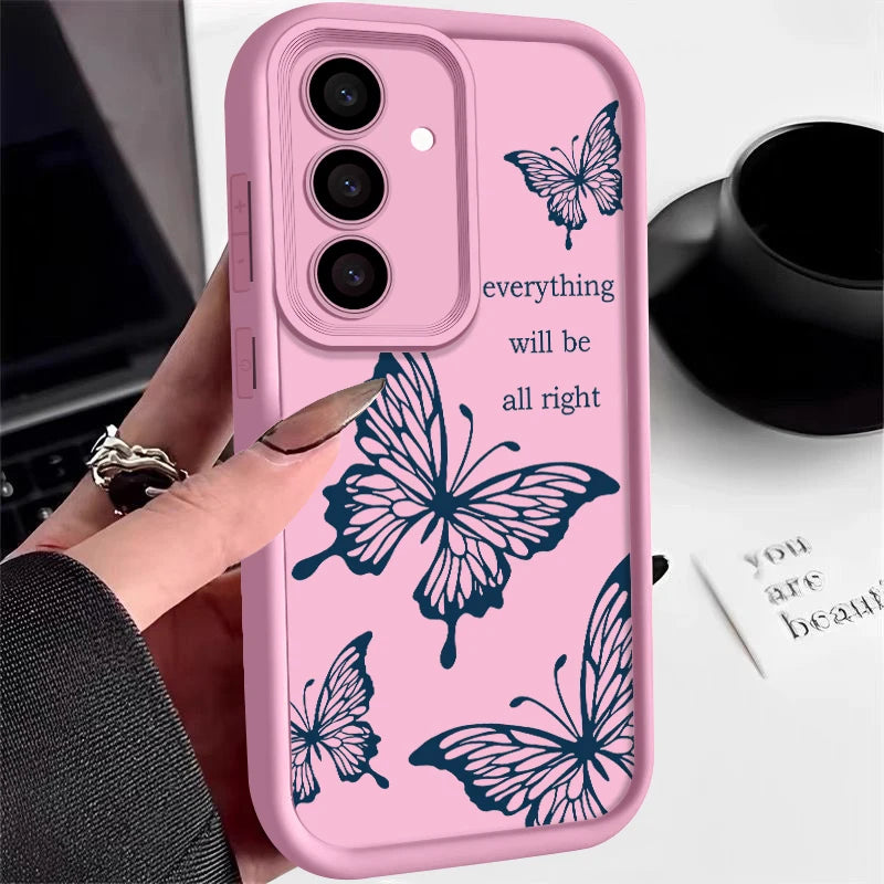π¦ Butterfly Bliss Soft Case β For Samsung Galaxy | Shockproof & Stylish