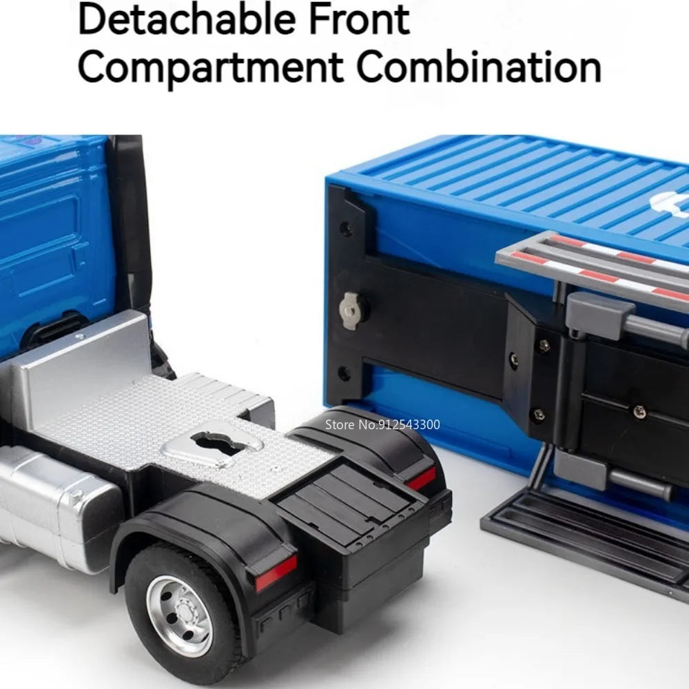 Heavy Duty Blue Dump Truck Toy ππ§ | Realistic Tipper Action for Kids