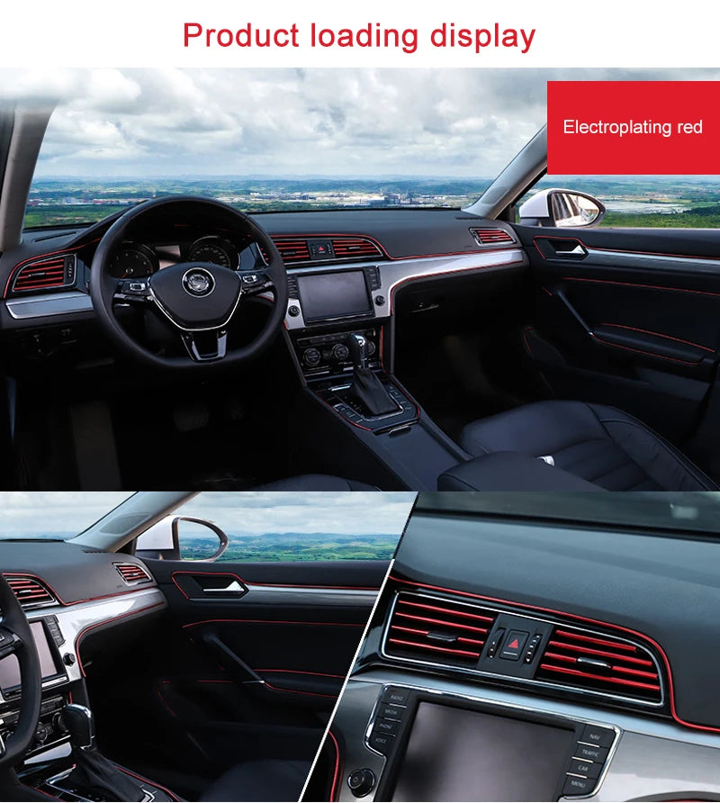 Car Interior & Exterior Decorative Trim Molding – 5M Styling Strip