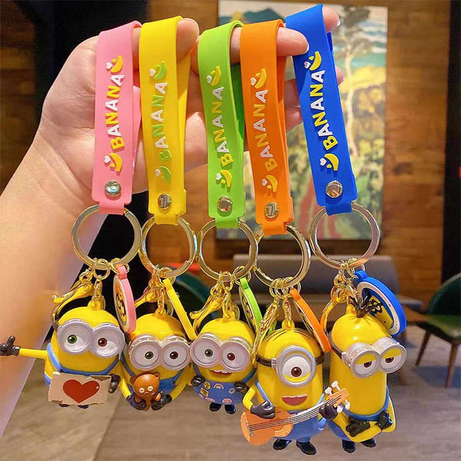π‘ Minion Banana Keychain β Cute & Fun Gift for Fans! ππ
