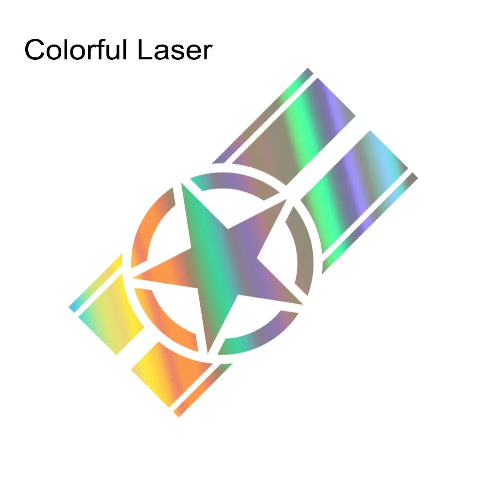 Jeep Hood Star Decal