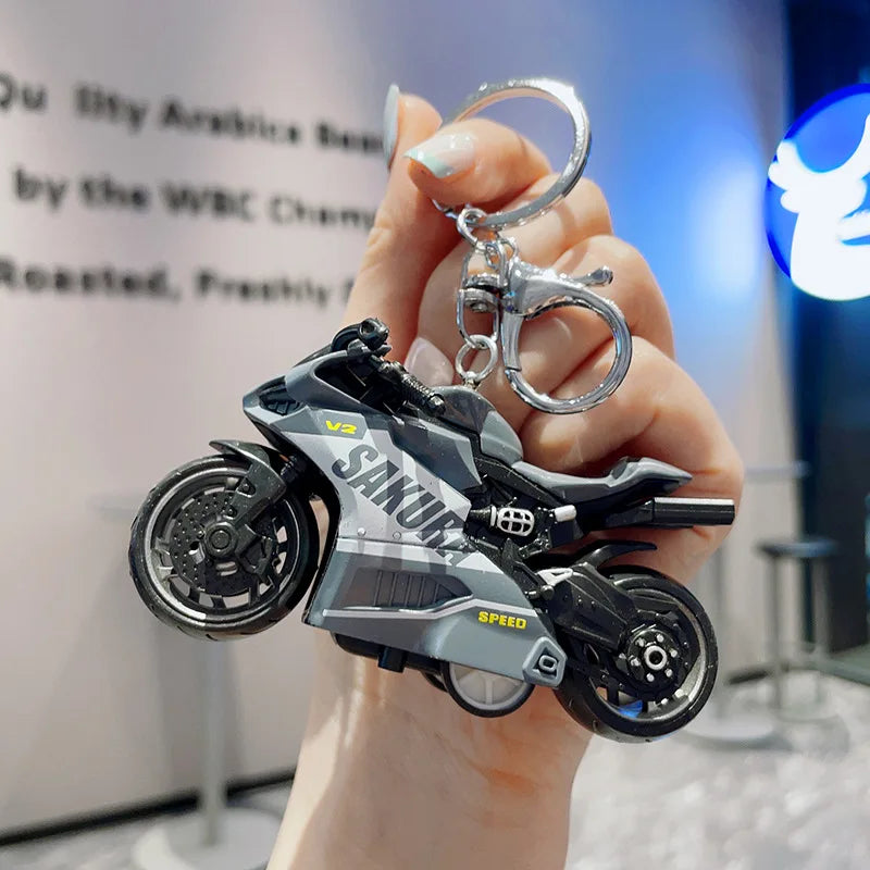 MotoRacer Elite Keychain
