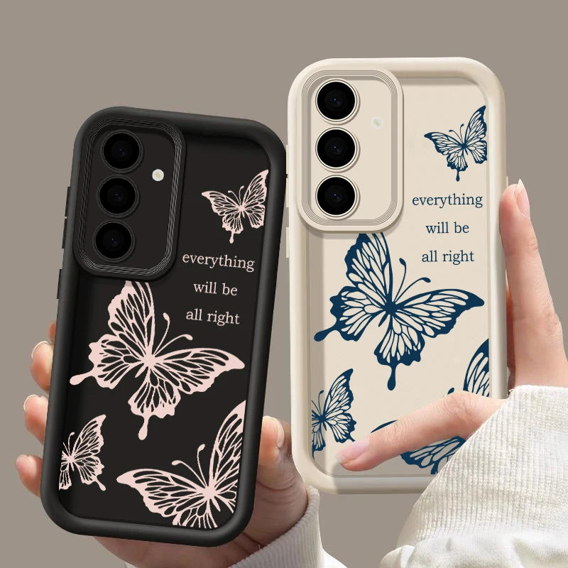 π¦ Butterfly Bliss Soft Case β For Samsung Galaxy | Shockproof & Stylish