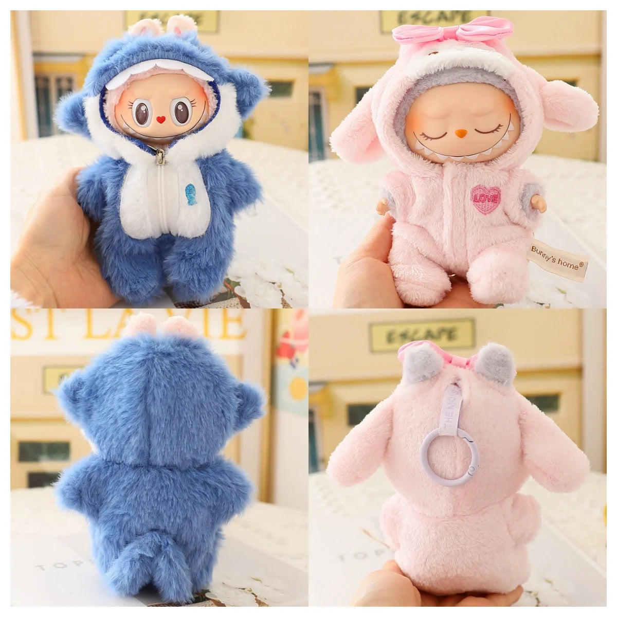 πΌβ¨ CuddleBaby Plush Doll Keychains π§Έπ