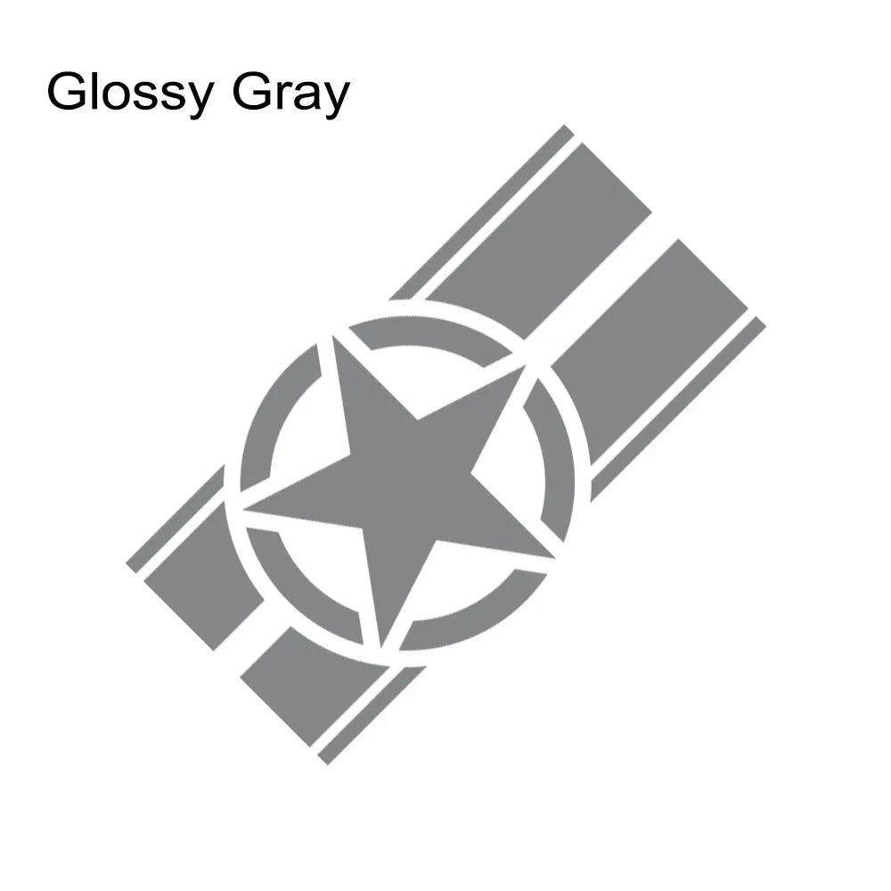 Jeep Hood Star Decal