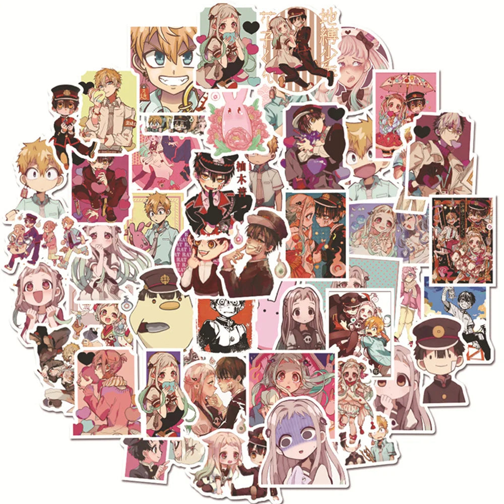 β¨π Ultimate Anime Girl Aesthetic Sticker Waterproof Pack 50pcsπβ¨