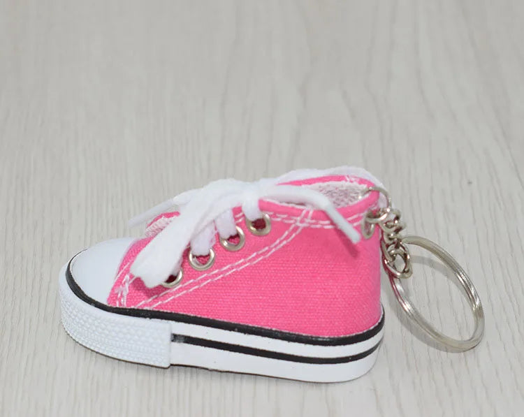 Mini Sneaker Keychain π β Cute & Colorful Accessory for Your Keys or Bags!
