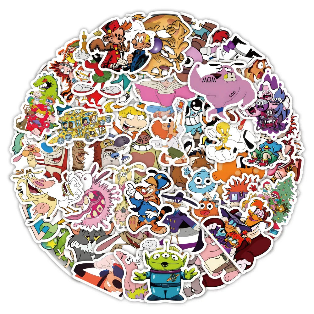 ππ¦ Cartoon Animal Sticker Mega Pack/50pcs π·π»