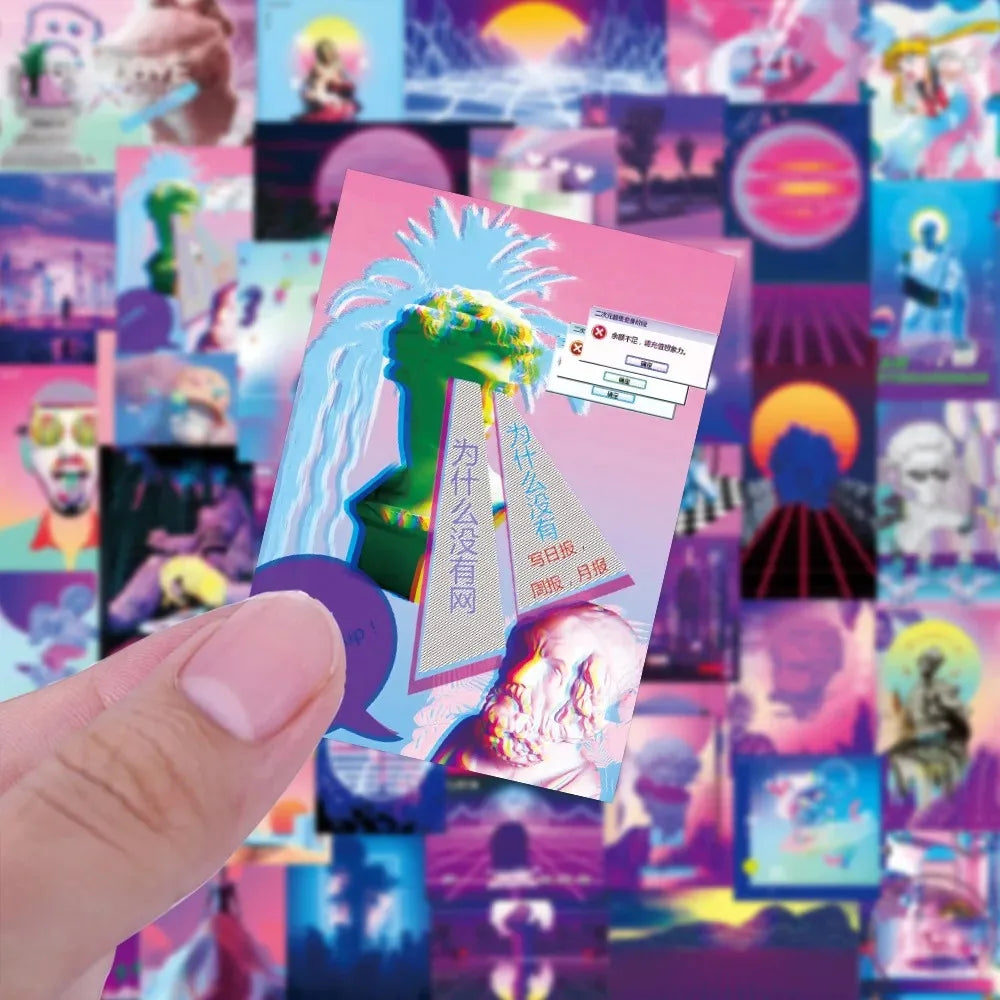 🌌✨ "Aesthetic DreamScape™ Wall Collage Kit" ✨🎨