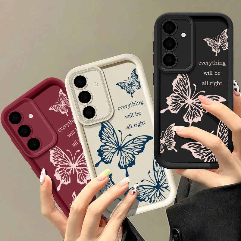 π¦ Butterfly Bliss Soft Case β For Samsung Galaxy | Shockproof & Stylish
