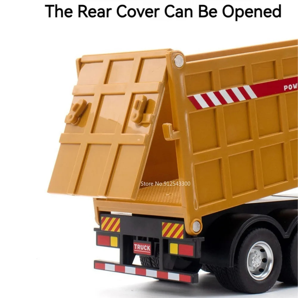 Heavy Duty Blue Dump Truck Toy ππ§ | Realistic Tipper Action for Kids