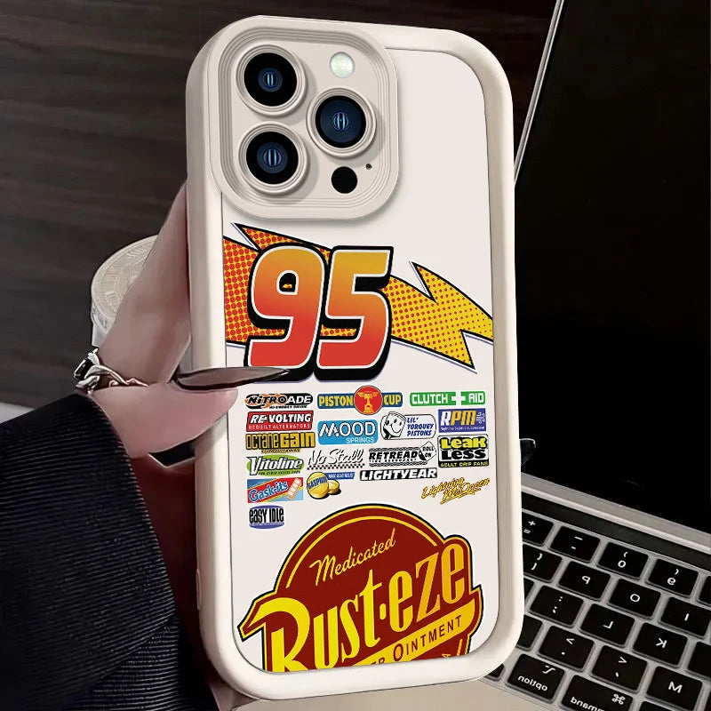 Lightning McQueen & Sally iPhone Case ā Speed Meets Style! ā”š±
