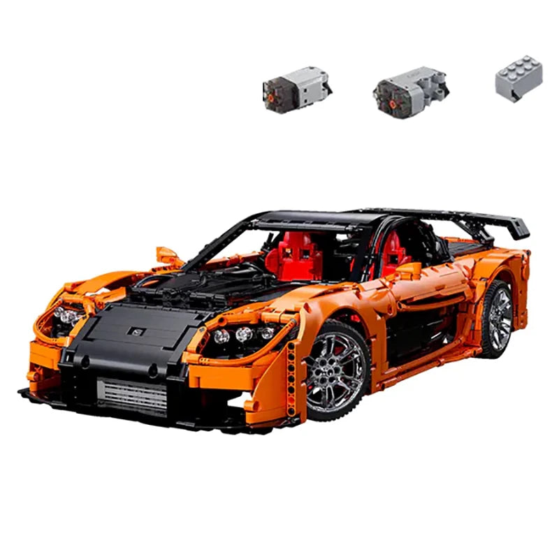 Fast & Furious RX-7 VeilSide Fortune 1:8 Scale Building Block Model