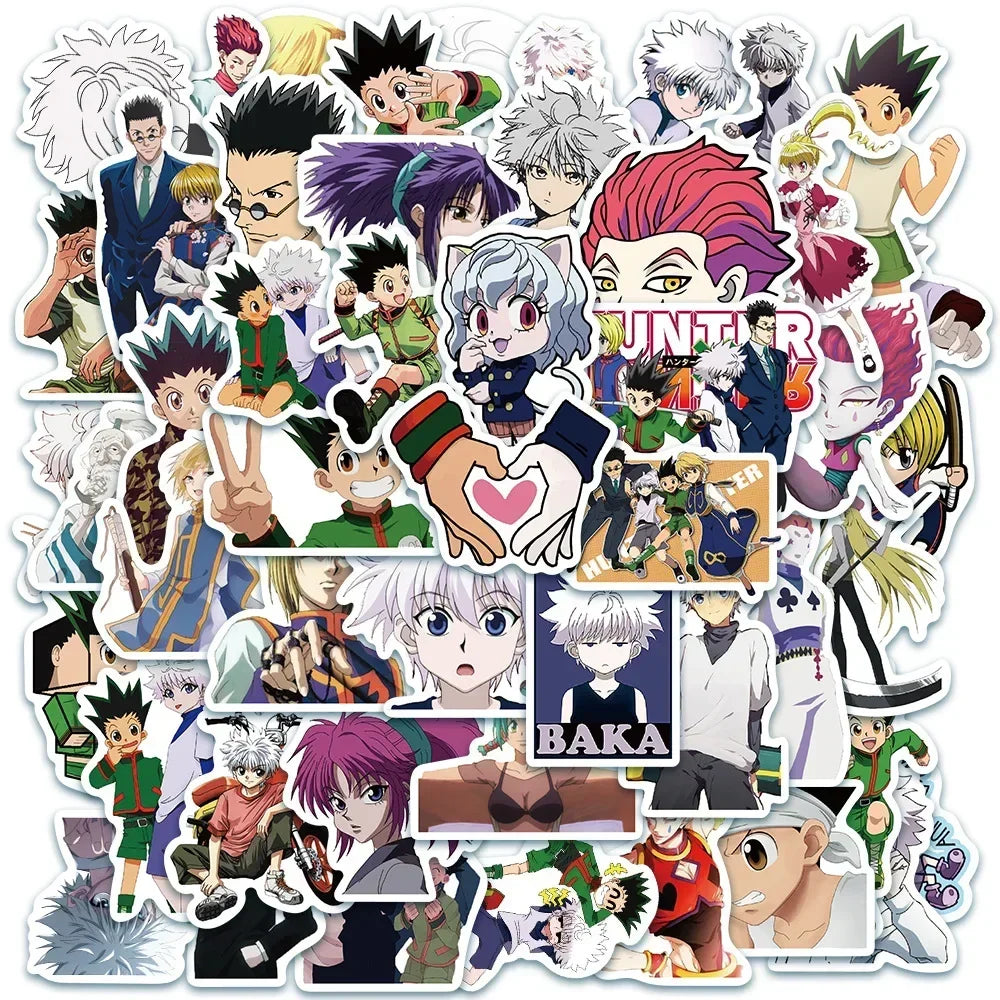 ๐โจ Mega Anime & Gaming Sticker Bundle โ 50pcs โจ๐