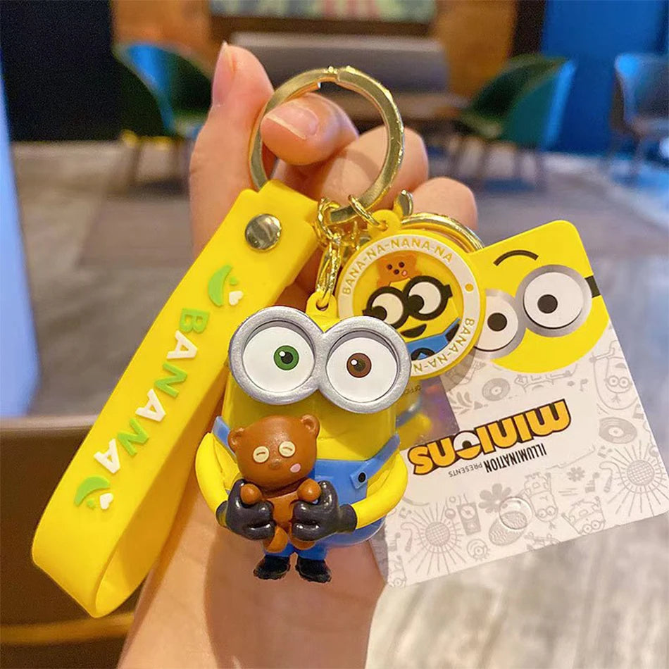 π‘ Minion Banana Keychain β Cute & Fun Gift for Fans! ππ