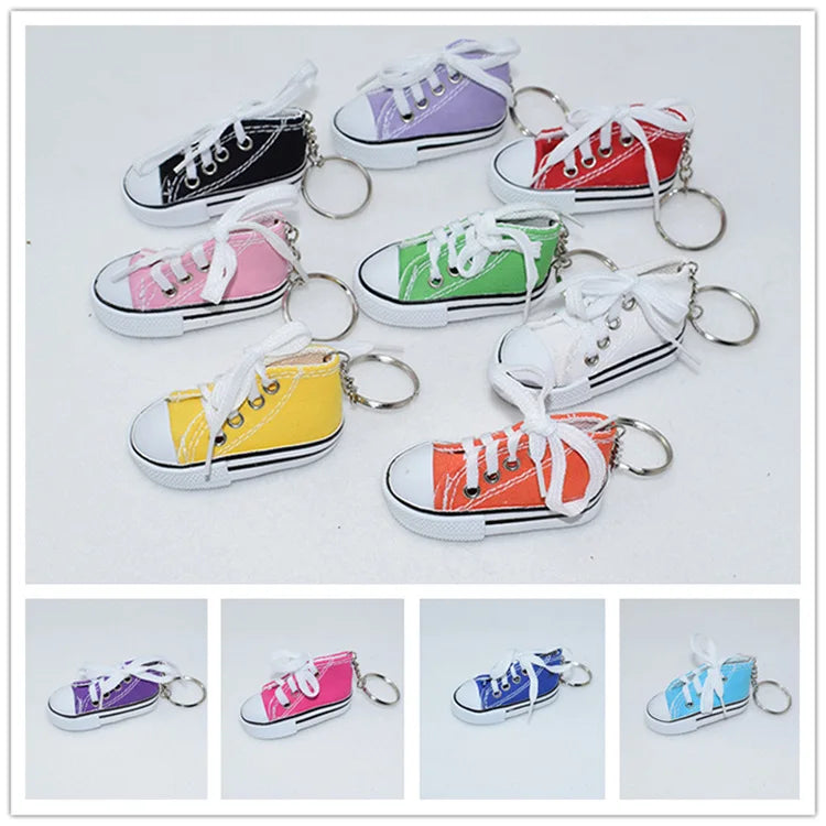 Mini Sneaker Keychain π β Cute & Colorful Accessory for Your Keys or Bags!