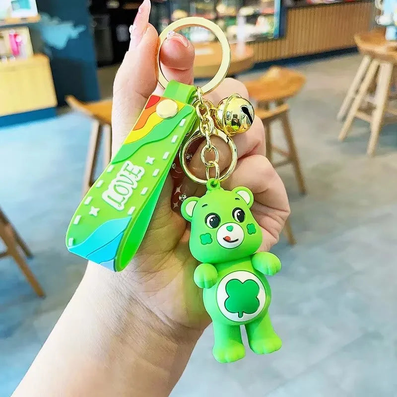 ๐ป Colorful Bear Keychain Duo โ Cute & Cheerful Accessory! ๐