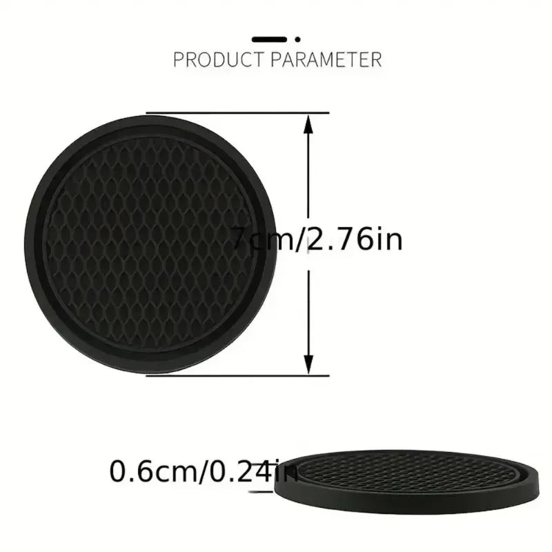 Universal Anti-Slip Car Cup Holder Coasters
