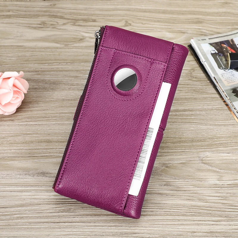 ๐ Luxury Genuine Leather Wallet for Women โ Elegance in Every Detail