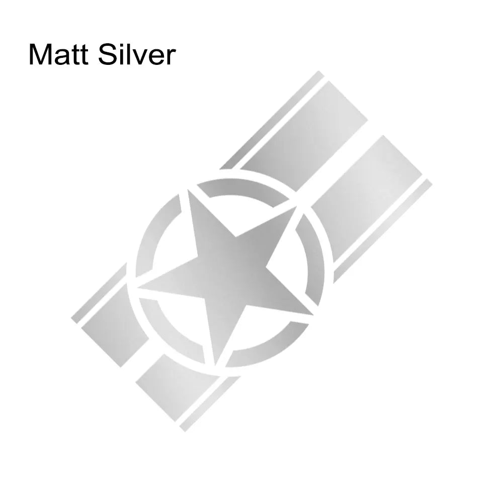 Jeep Hood Star Decal