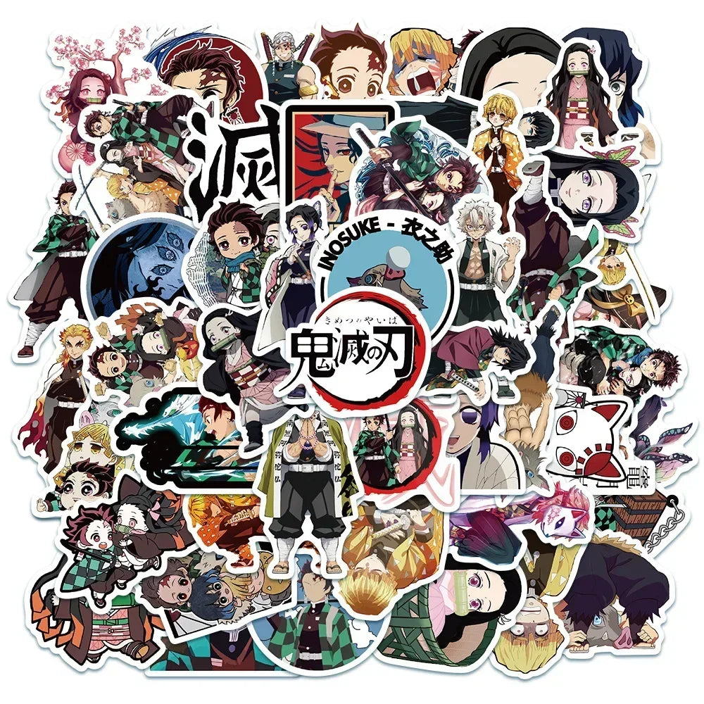 ๐โจ Mega Anime & Gaming Sticker Bundle โ 50pcs โจ๐
