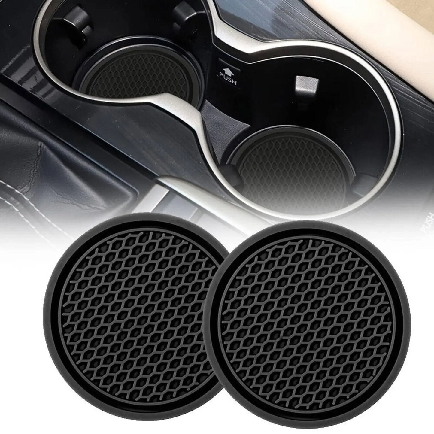 Universal Anti-Slip Car Cup Holder Coasters