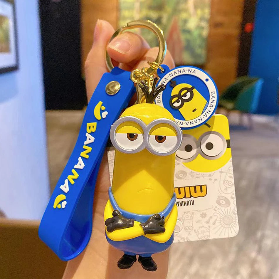 π‘ Minion Banana Keychain β Cute & Fun Gift for Fans! ππ