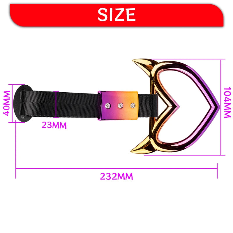 Heart-Shaped Pull Handle