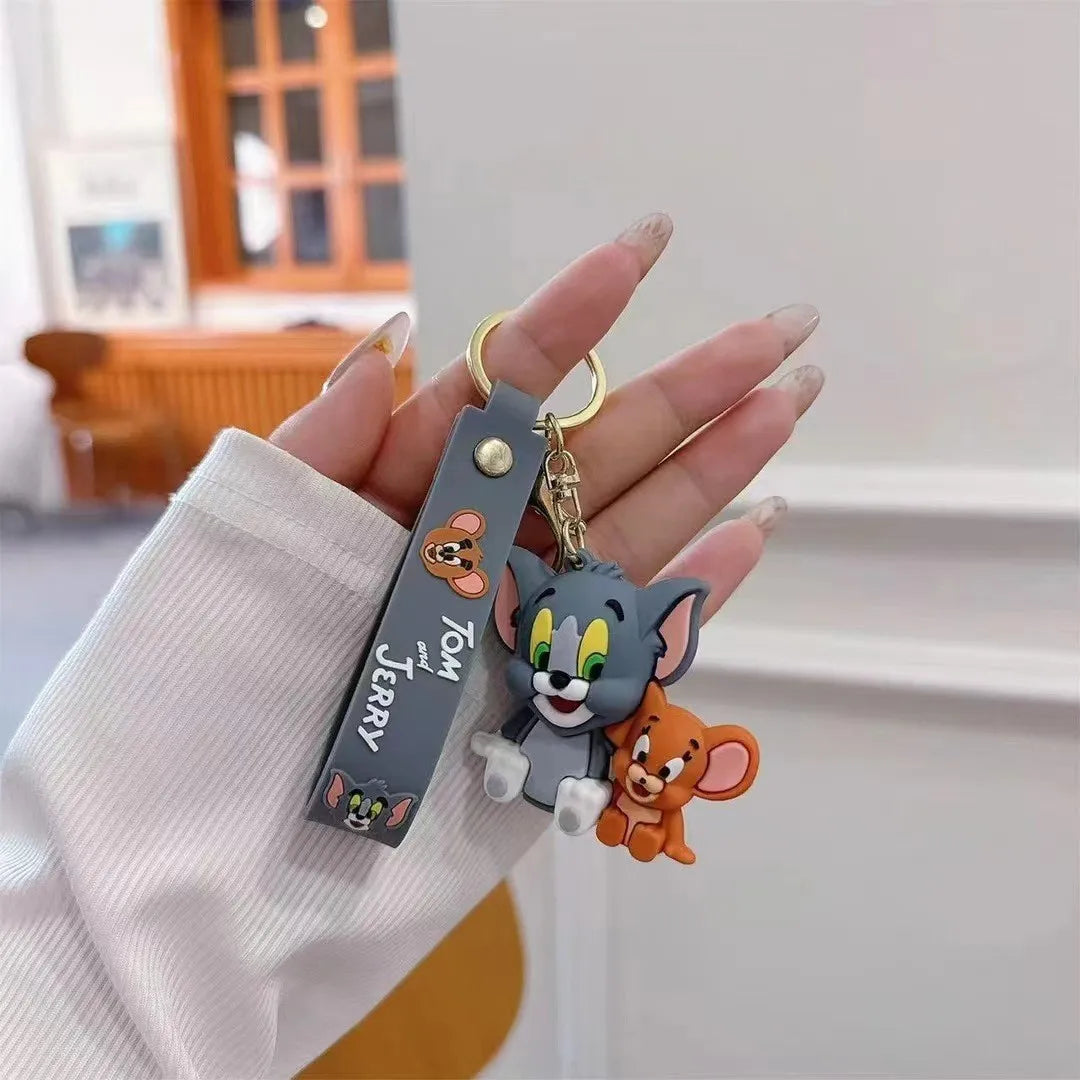 π Tom & Jerry Keychain β Classic Cartoon Duo! π±