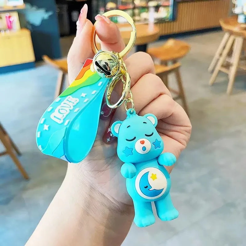 ๐ป Colorful Bear Keychain Duo โ Cute & Cheerful Accessory! ๐