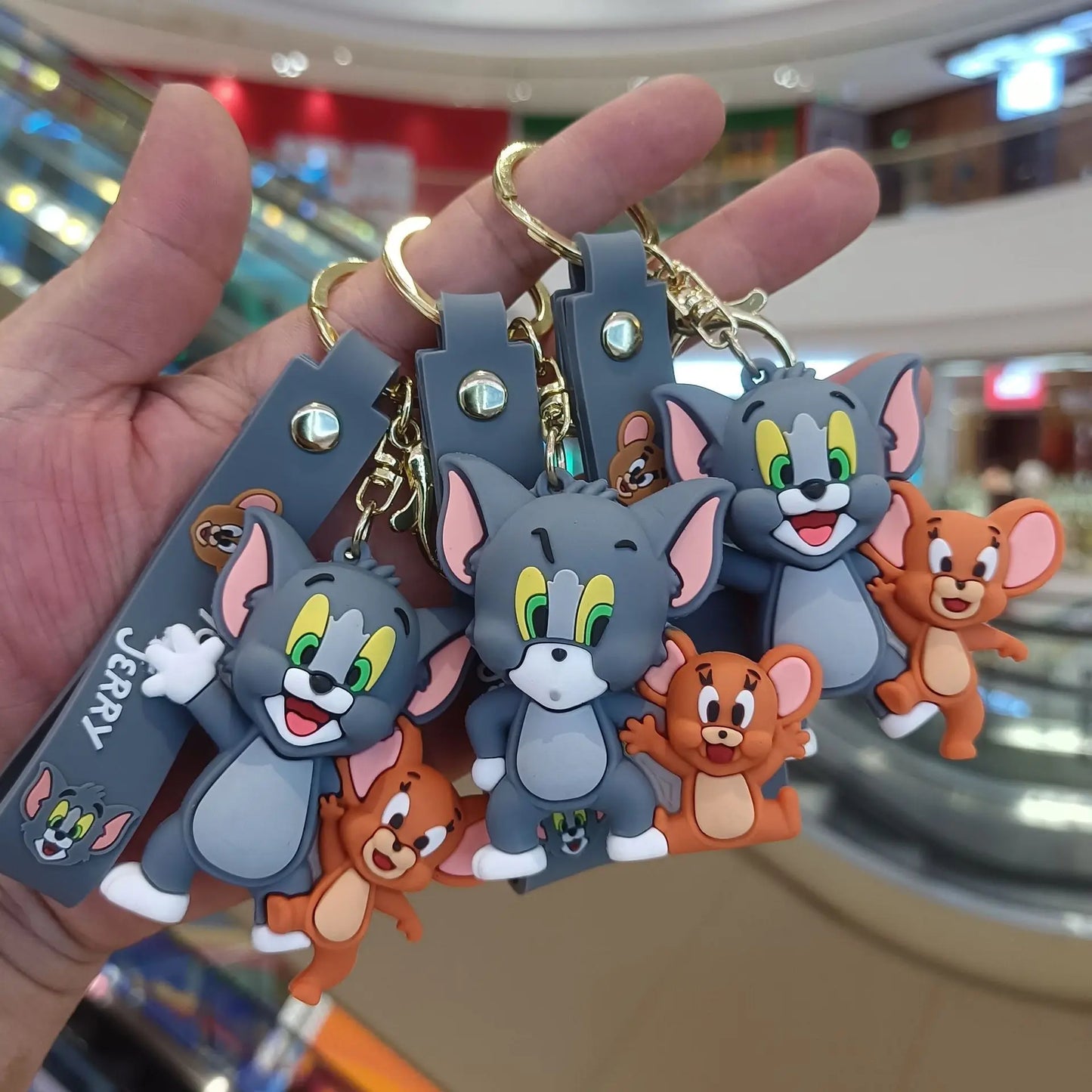 π Tom & Jerry Keychain β Classic Cartoon Duo! π±