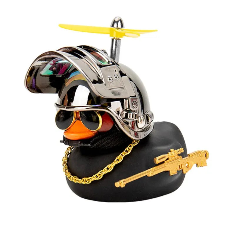 Biker Duck Helmet Edition