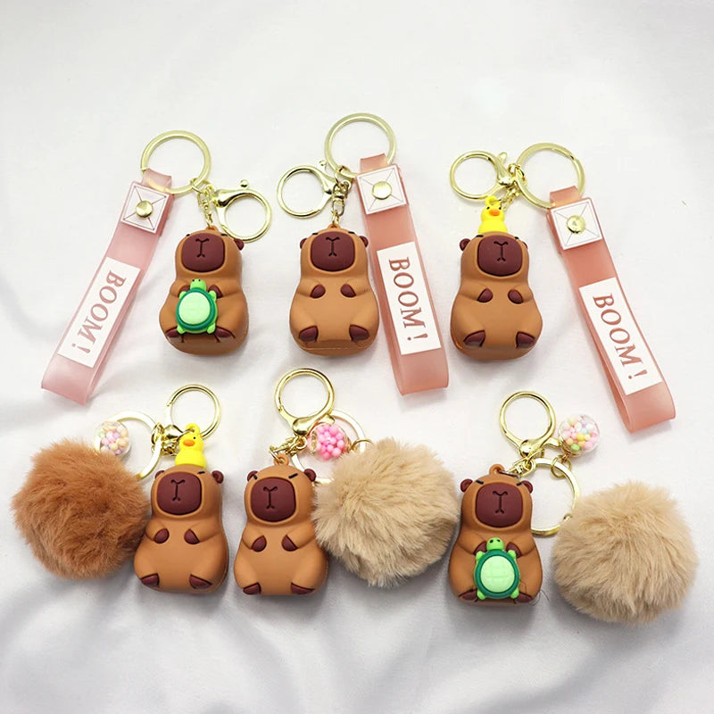 ππ§Έ Cute Capybara Buddy Keychains πΆπ’π¦π