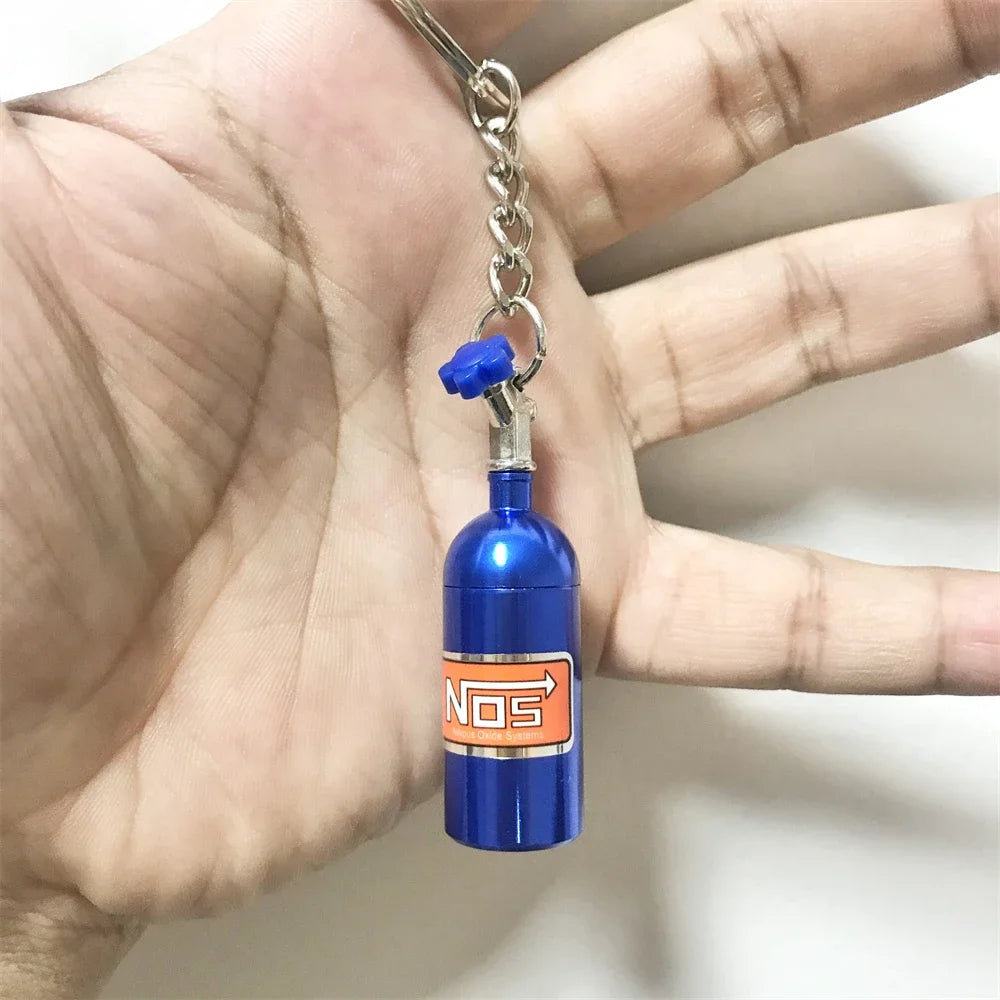 NOS Nitrogen Bottle Keychain