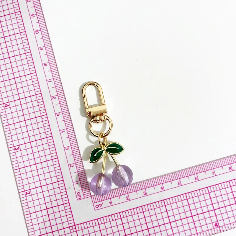 πβ¨ Cute Cherry Charm Keychain β Sweet & Stylish! β¨π