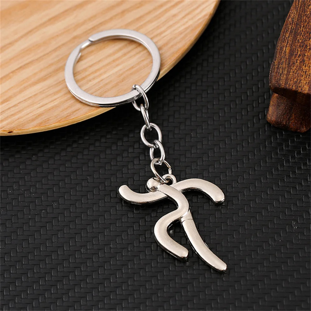 π΄ββοΈ Minimalist Bicycle Keychain β Perfect for Cyclists!
