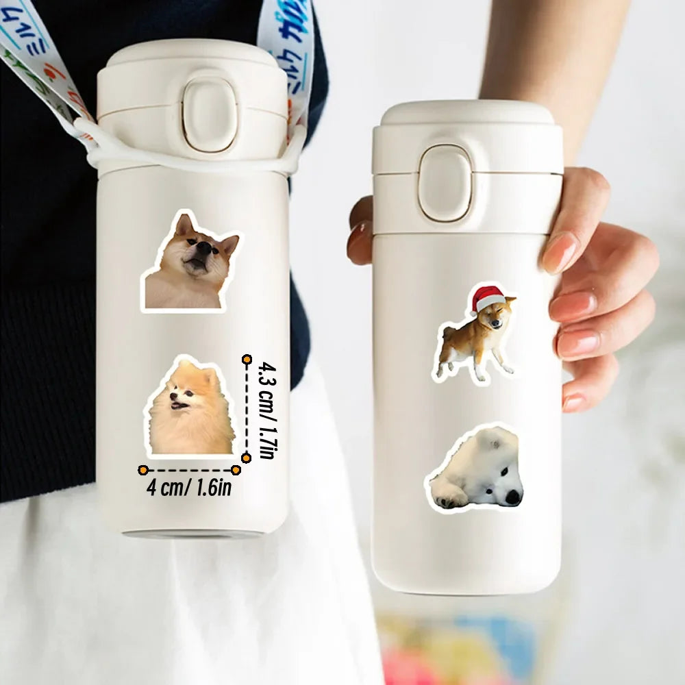 ๐พ Cute Dog Sticker Pack โ 10/50/100pcs of Pure Pup Joy! ๐ถโจ