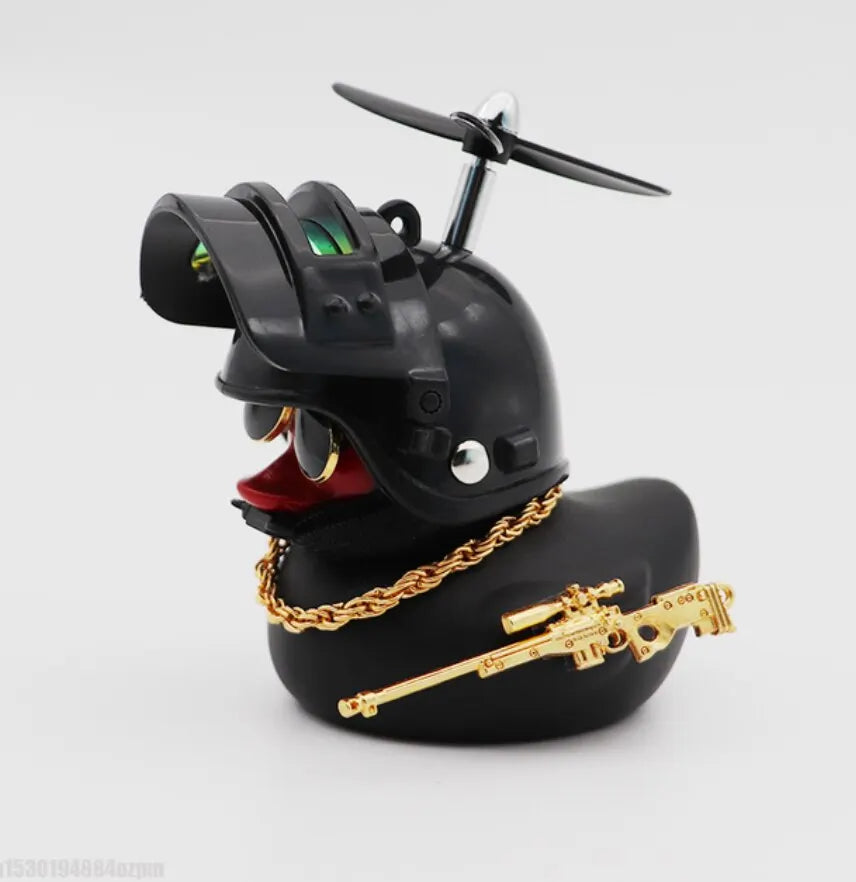 Biker Duck Helmet Edition