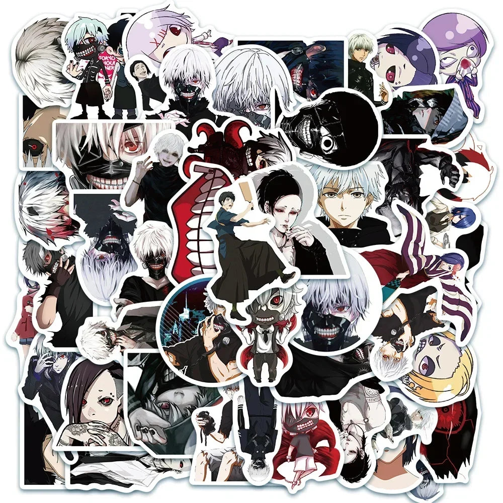 ๐โจ Mega Anime & Gaming Sticker Bundle โ 50pcs โจ๐