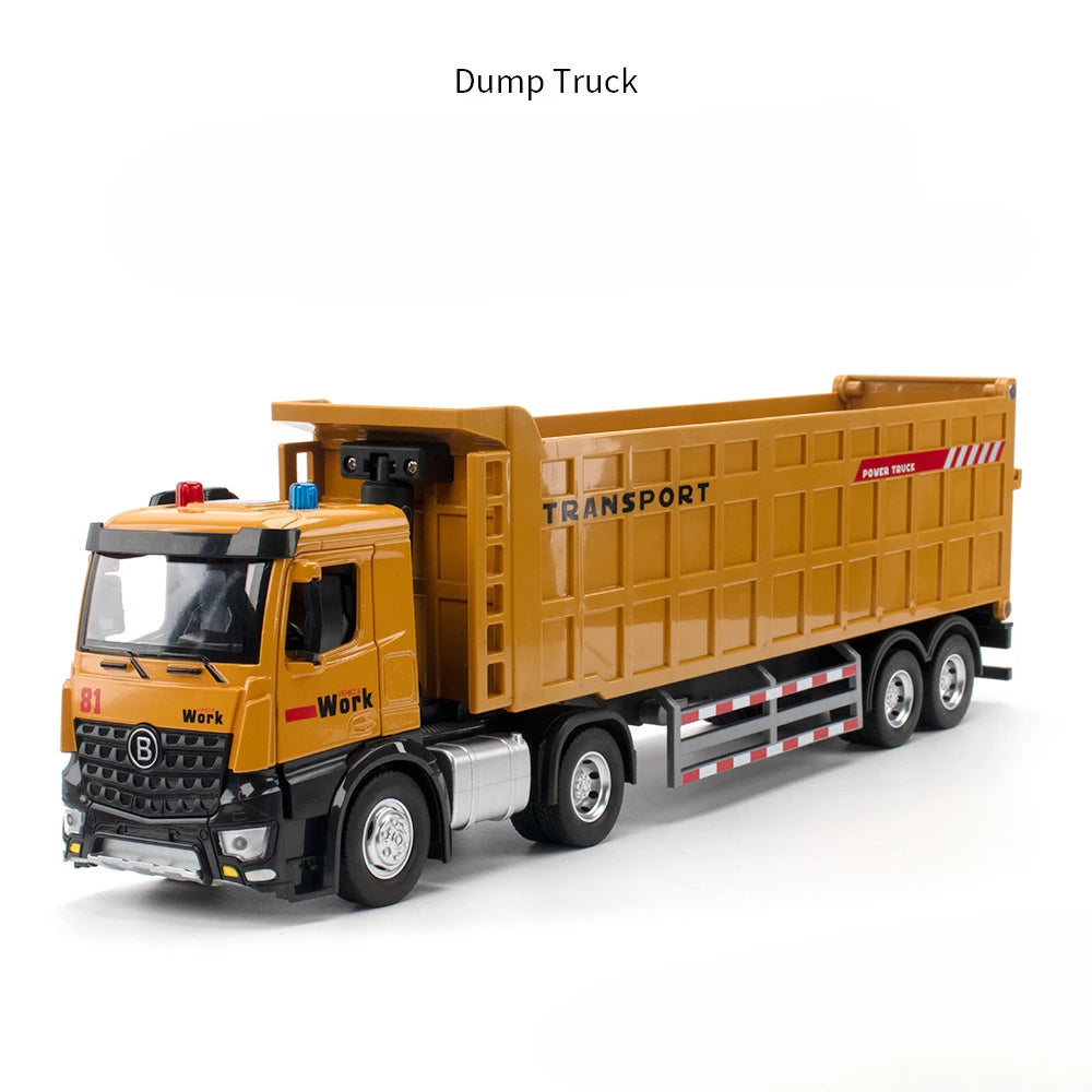 Heavy Duty Blue Dump Truck Toy ππ§ | Realistic Tipper Action for Kids