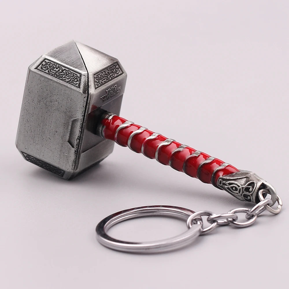 🛠️ Thor’s Hammer Keychain – Mini Mjölnir Power in Your Pocket! ⚡