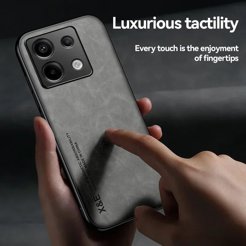 Luxury Magnetic Car Mount Phone Case β Built-In Holder & Full Protection ππ±