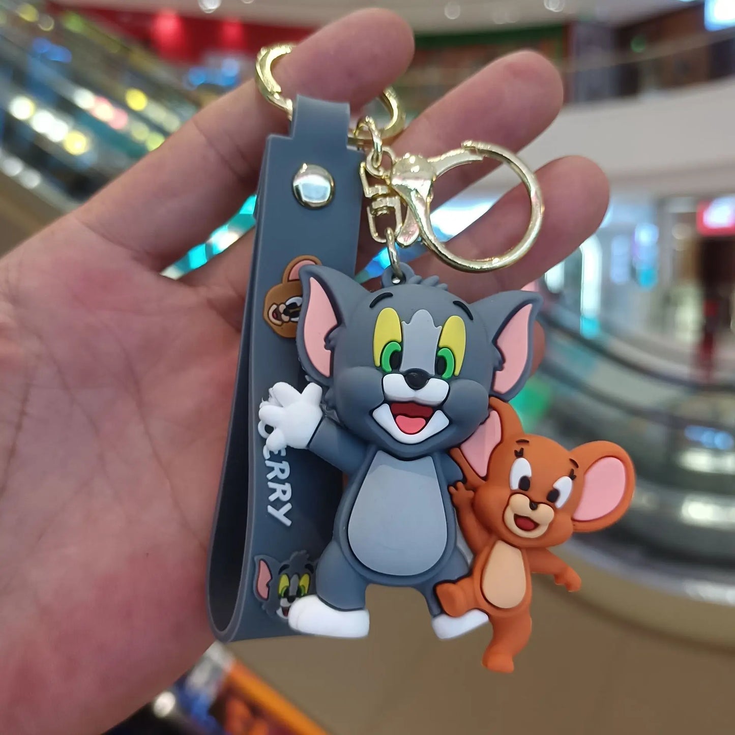 π Tom & Jerry Keychain β Classic Cartoon Duo! π±
