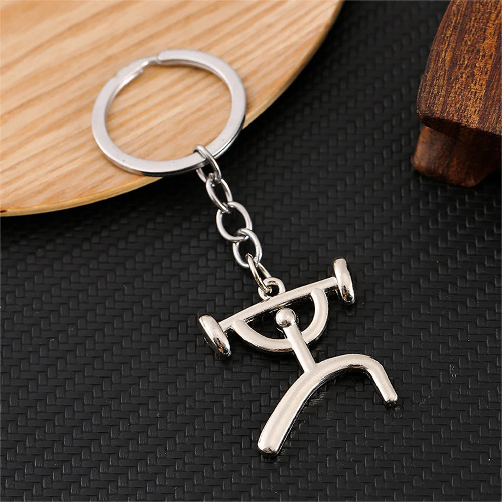 π΄ββοΈ Minimalist Bicycle Keychain β Perfect for Cyclists!