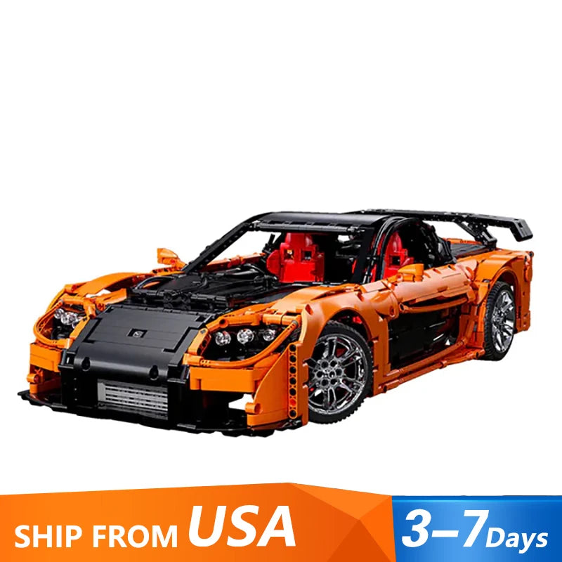 Fast & Furious RX-7 VeilSide Fortune 1:8 Scale Building Block Model