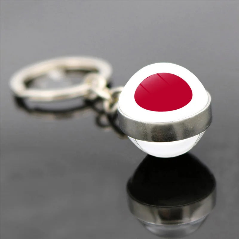World Flag Keychain