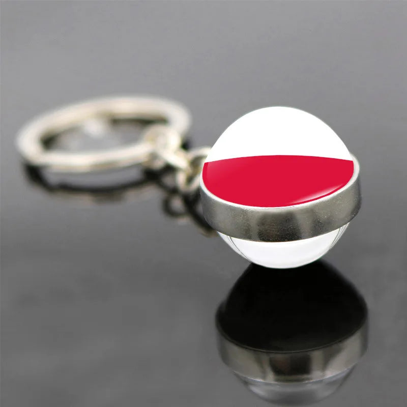 World Flag Keychain